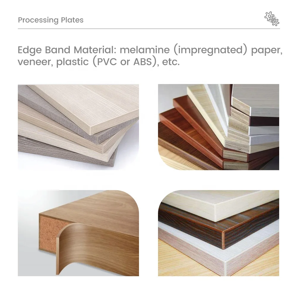 ZICAR Nanxing Kdt Automatic Pvc Edge Banding Machine Edgebander Wood Plywood Edge Slicing Plating Machine