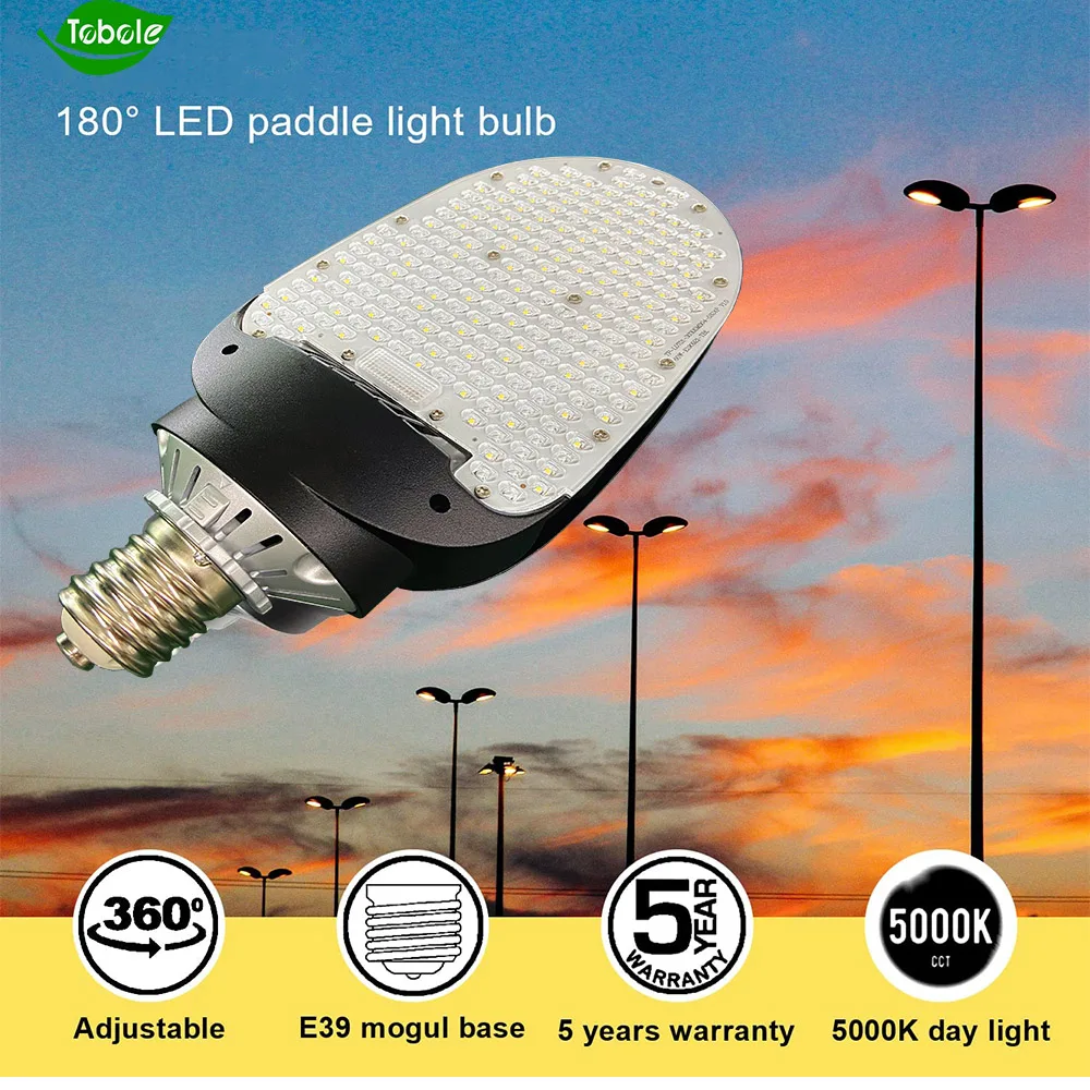 ETL Listed Power Tunable Paddle Style Retrofit LED Lamp Light Replace the Metal Halide or High Pressure Sodium