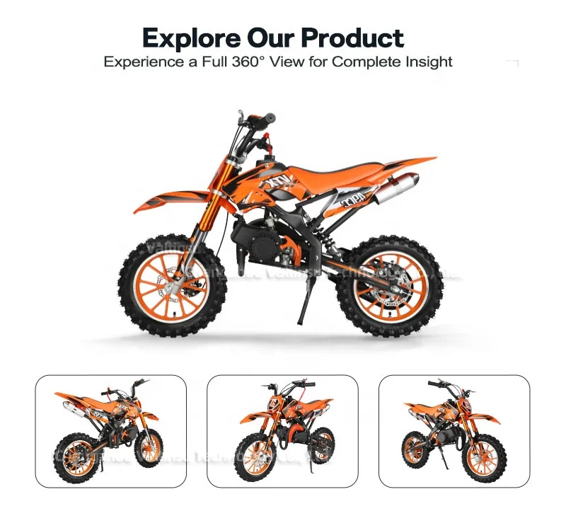 US Warehouse Customized 49CC 2 Stroke Engine Offroad All Model Dirte Bike Off-Road Small Motorcycle