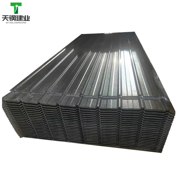 Iron Roofing Tole Sheets Zinc Galvanized Corrugated Steel Customized ASTM Ice and Water Shield Roofing Grace Sky Steel 1 Ton