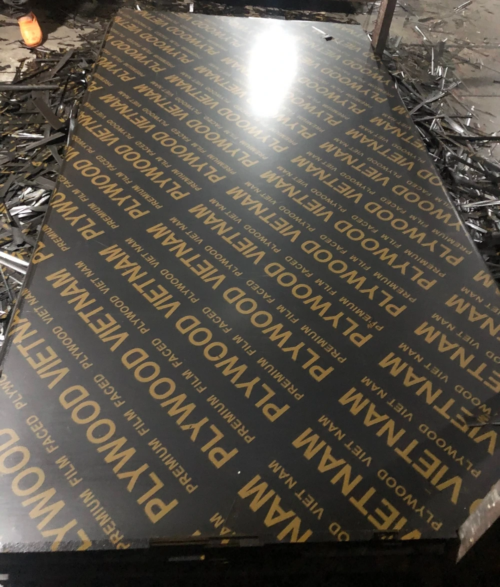 High Quality Plywood 1220*2440mm Formwork Shuttering Marine Film Faced