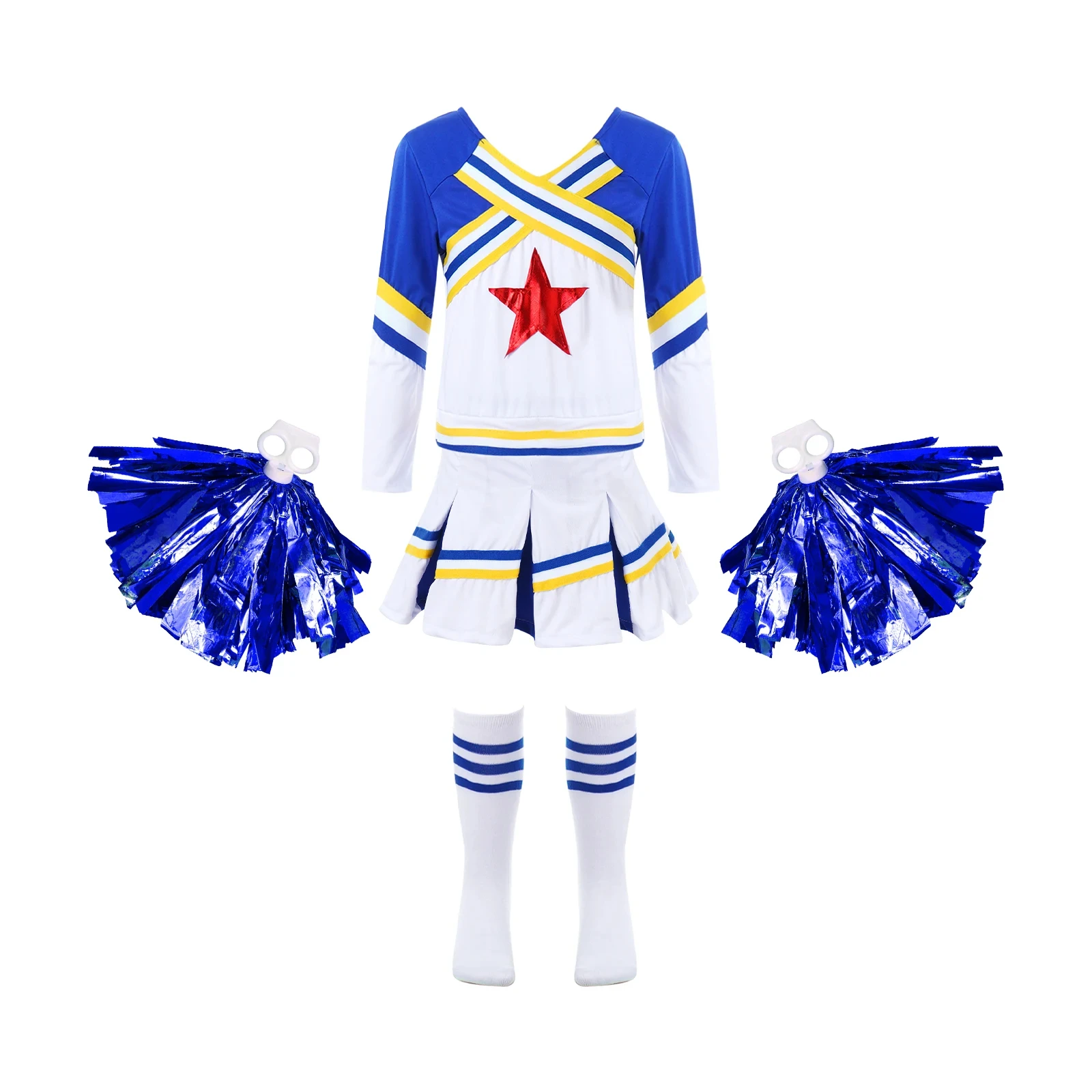 Cheerleader Uniforms 2024 For Cheerleaders Warmup Set Cheerleading ...