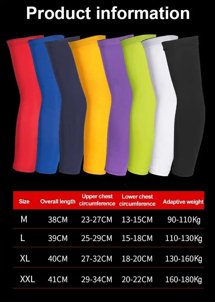 Professional Blank Printed Arm Warmer Uv Protection Sports Arm Sleeves