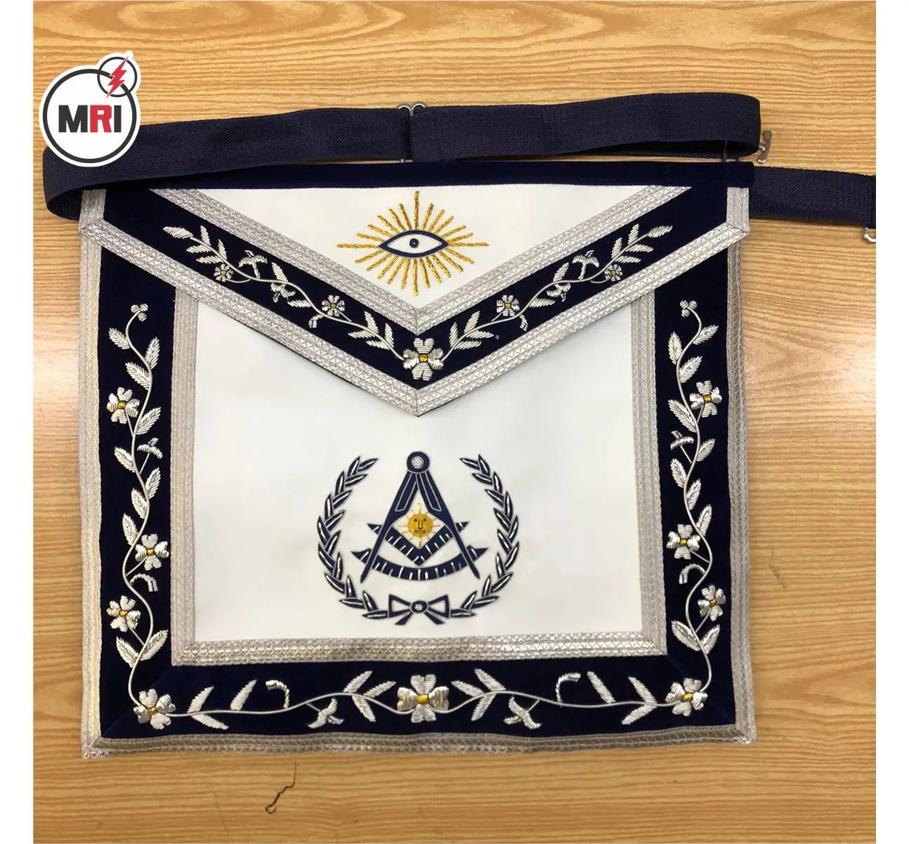 Masonic Regalia Plain White Apron Masonic MM PM Customized Plain or
