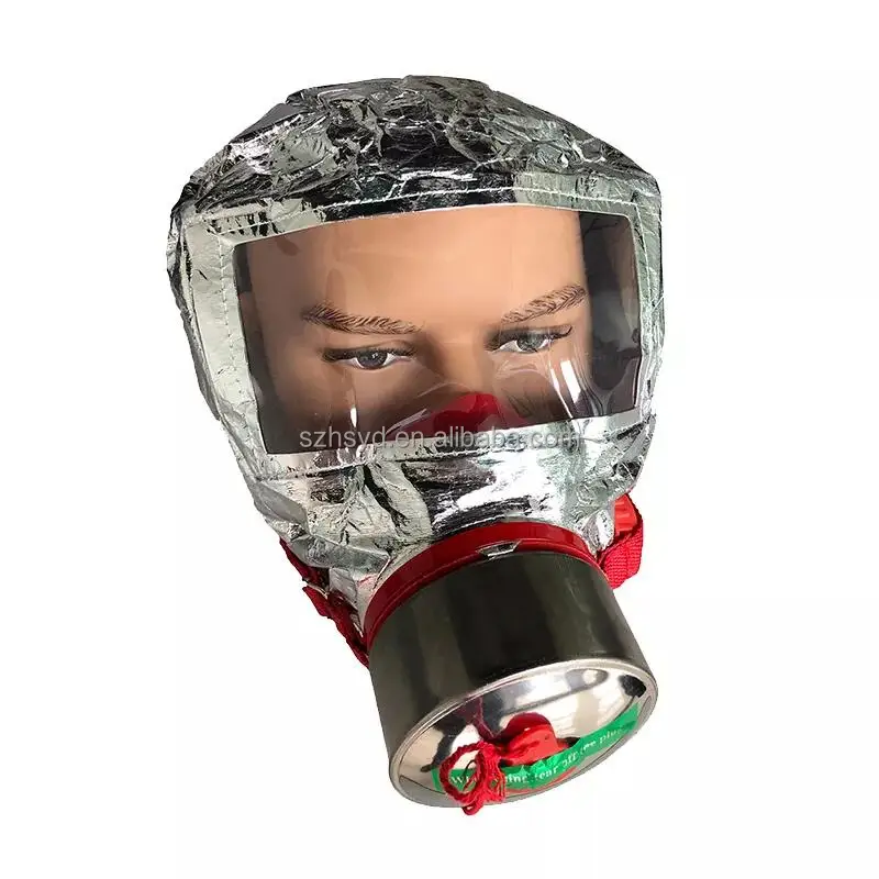 Emergency Fire Smoke Mask Escape Hood For Hotels Hospitals Homes And
