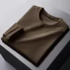 Round neck velvet brown