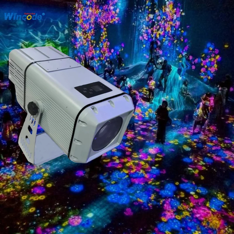 Outdoor Dynamic Pattern Projection Colorful LED Logo Light Gobo ...