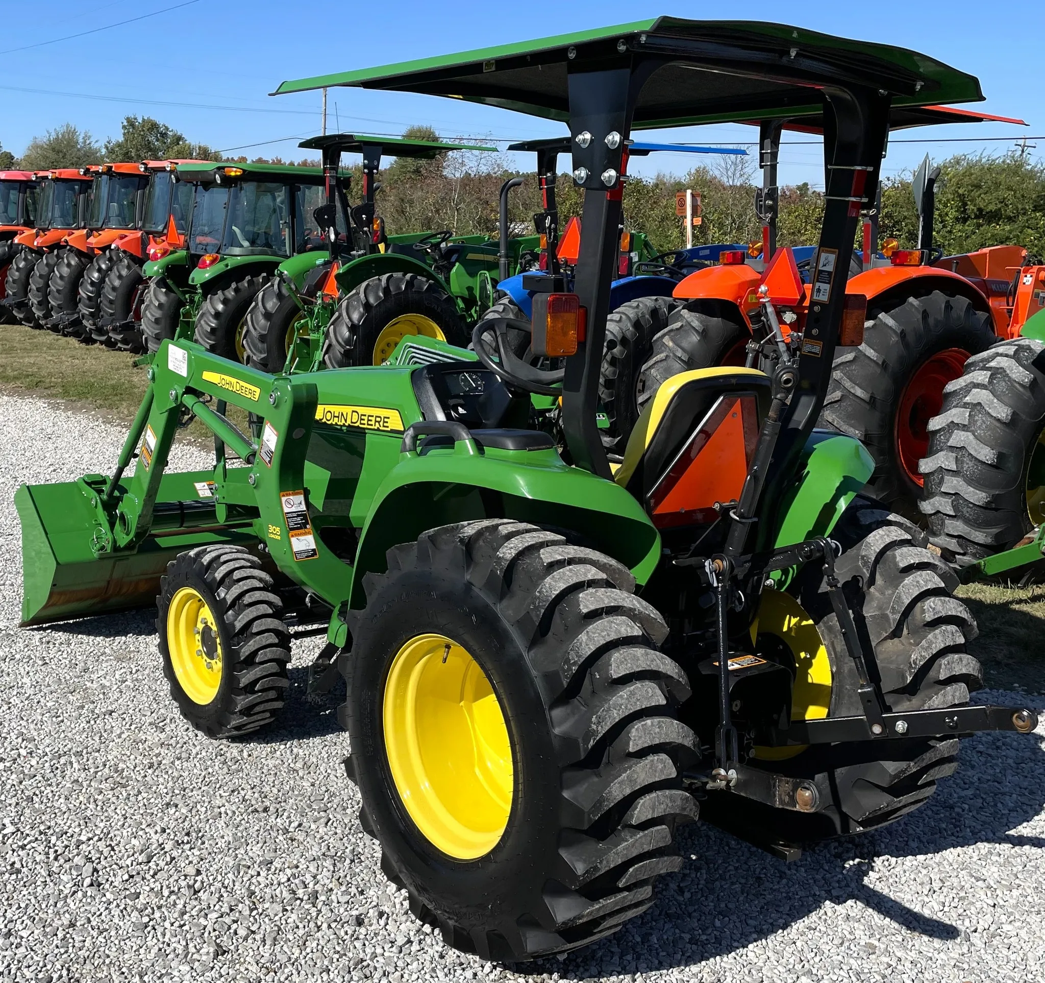 Mini Garden Tractor John Deer L4400 45hp For Cheap Price Agricultural