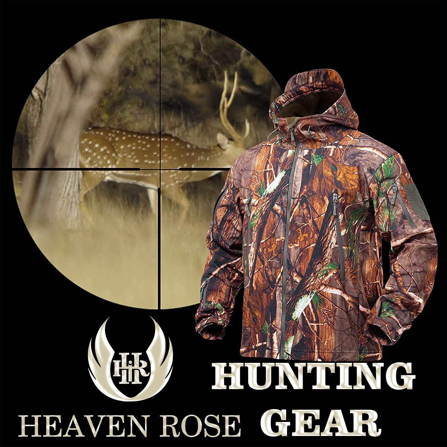 Highly Multicamo Outdoor Animal Hunting Down Jacket Custom