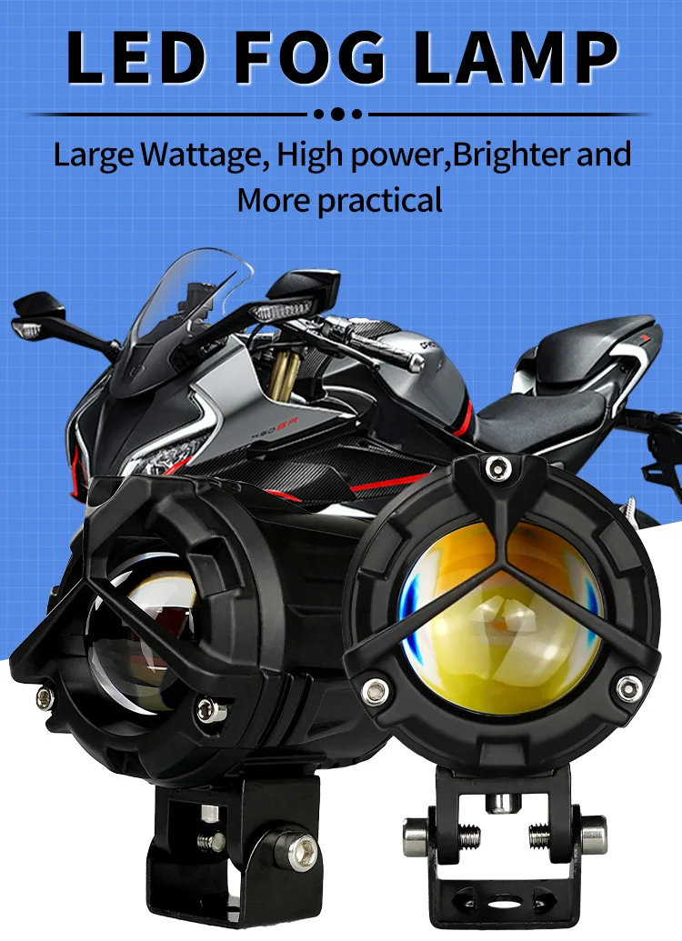 LIU HJG ORIGINAL 80W Mercedes Y Lens Ultra Wide LED Fog Lights - General Introduction
