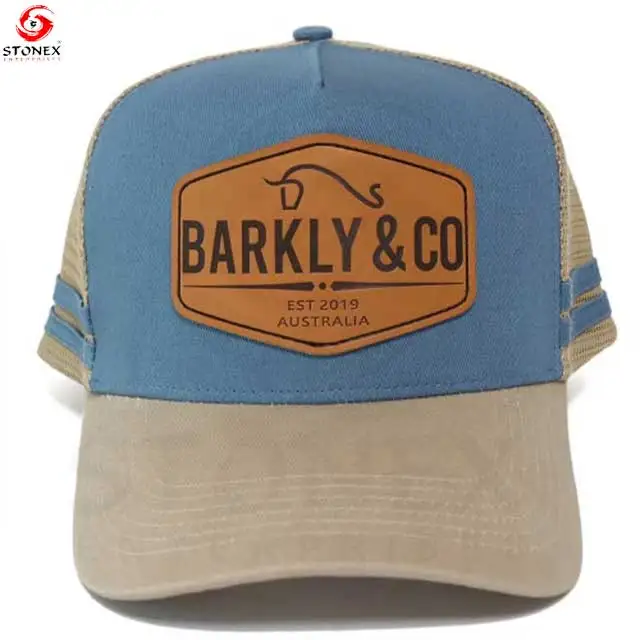 Unisex Fashion Wear Hip-Hop Cotton Mesh Breathable Waterproof Adjustable Trucker Caps for Women and Men