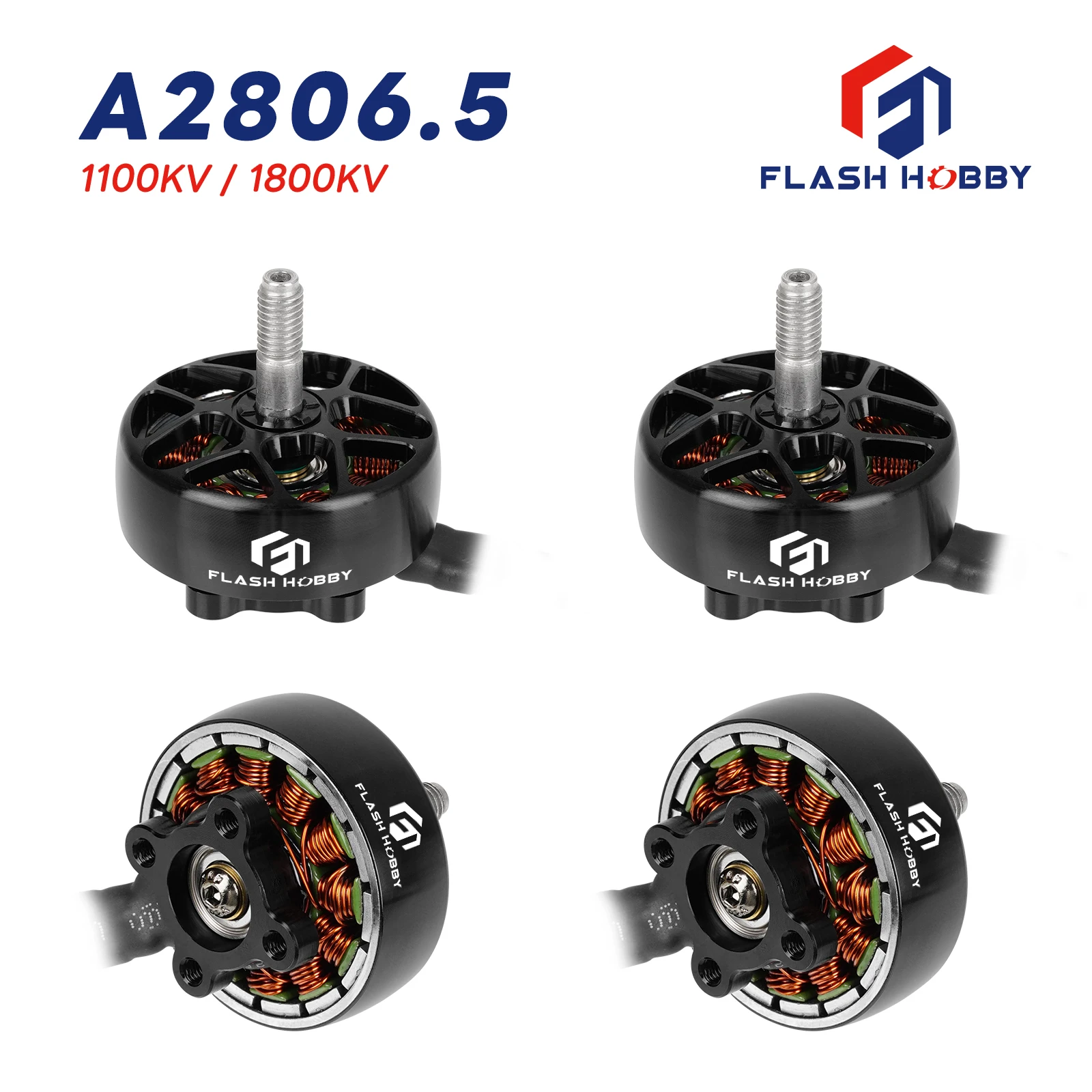 Flashhobby 2806.5 Brushless Motor - High Performance for FPV Racing