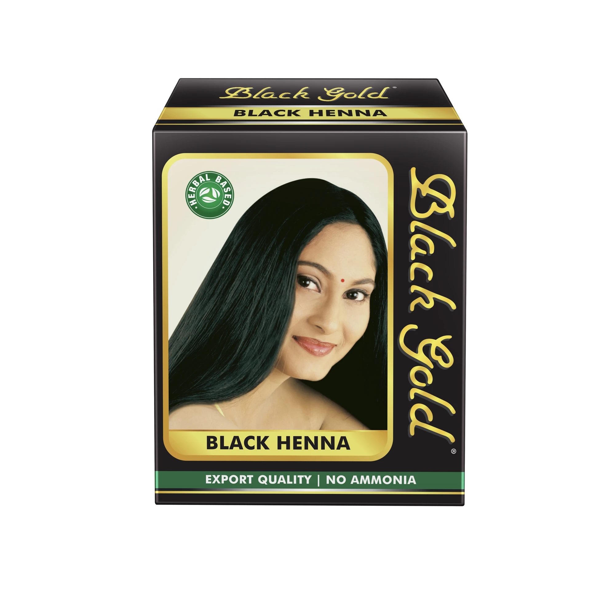 Black Gold Black Henna Powder Hair Dye Ammonia Free 100 Original For