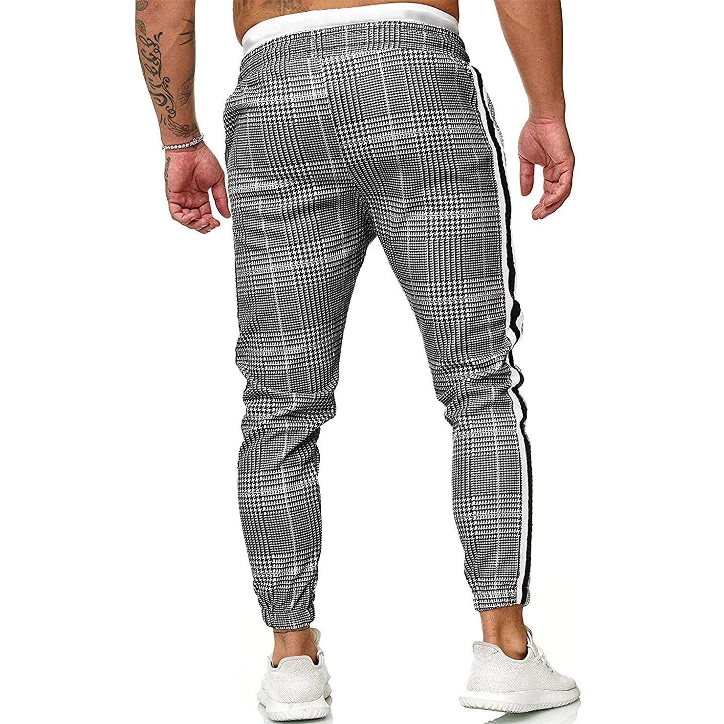 High Quality Logo Man Stacked Joggers Pants Unique Design Stacked Pants ...