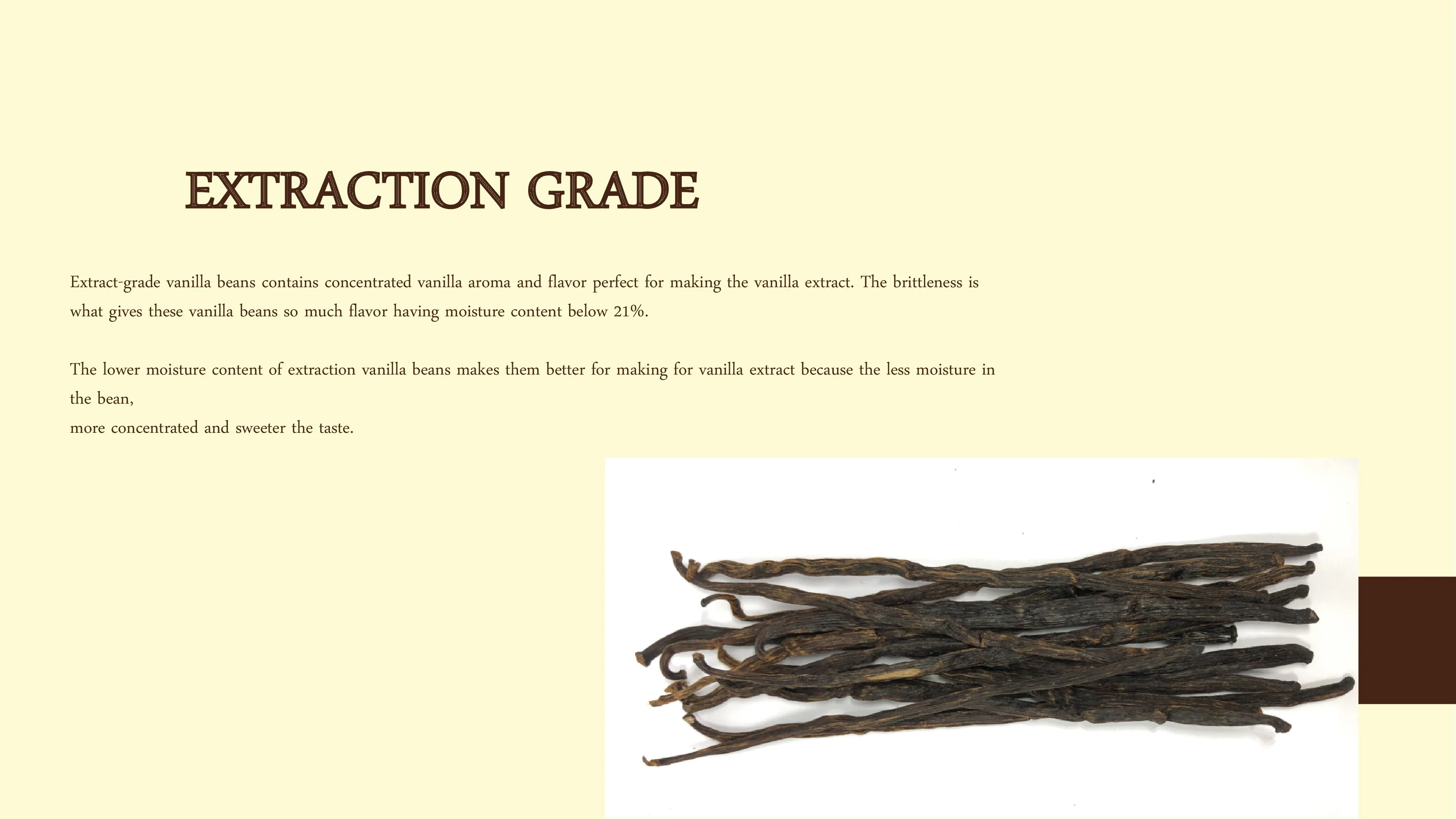 Gourmet Grade A Vanilla Beans Pods Perfect For Home Baking,Cooking