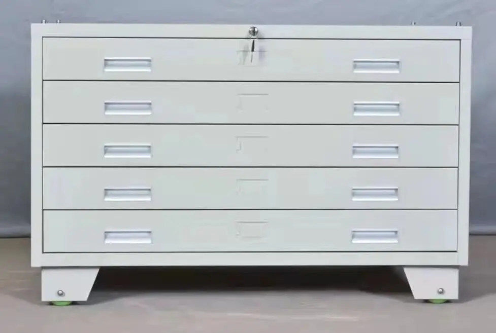 Шкаф A0 и A1 для бумажных карт плоский шкаф хранения рисования с подставкой