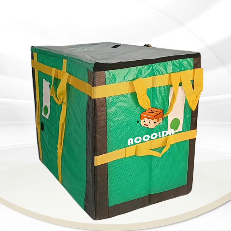 Customized Color Delivery Tote Logistics Foldable Logistics Sorting Bag Courier Bag Courier Style Delivery Tote Bag