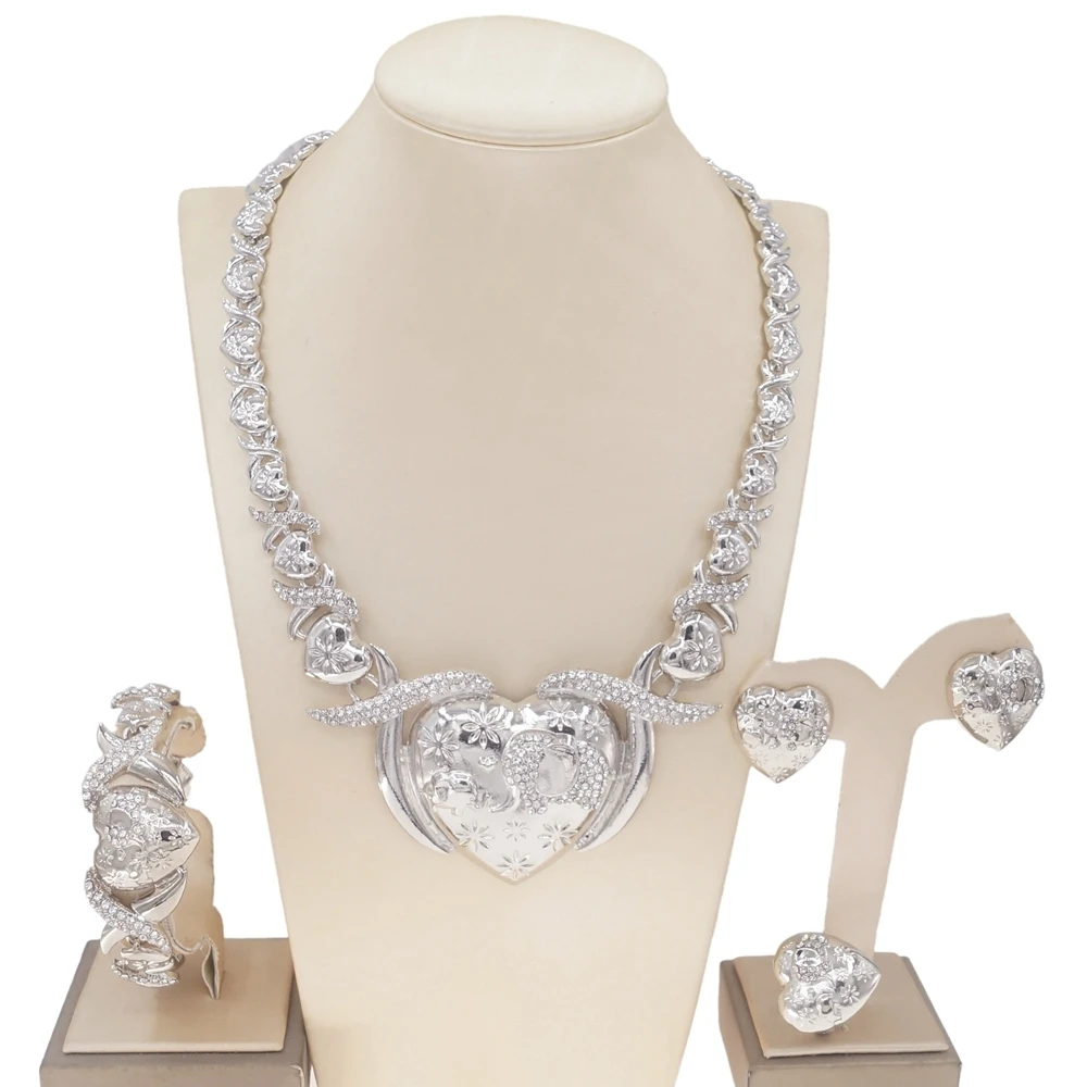 アクセサリー XOLO JEWELRY / necklace Zhuerrui 5.0 Big Heart Elephant Xoxo Necklace Set - Gold