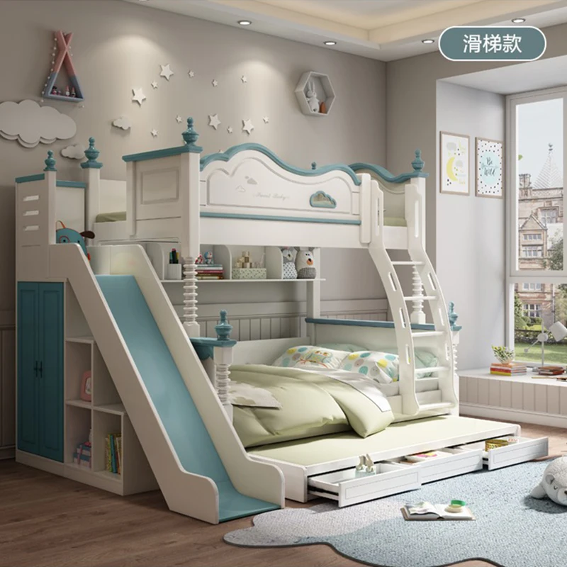 School Hotel Apartment or Farmhouse Castle Princess Pink Wooden Bunk