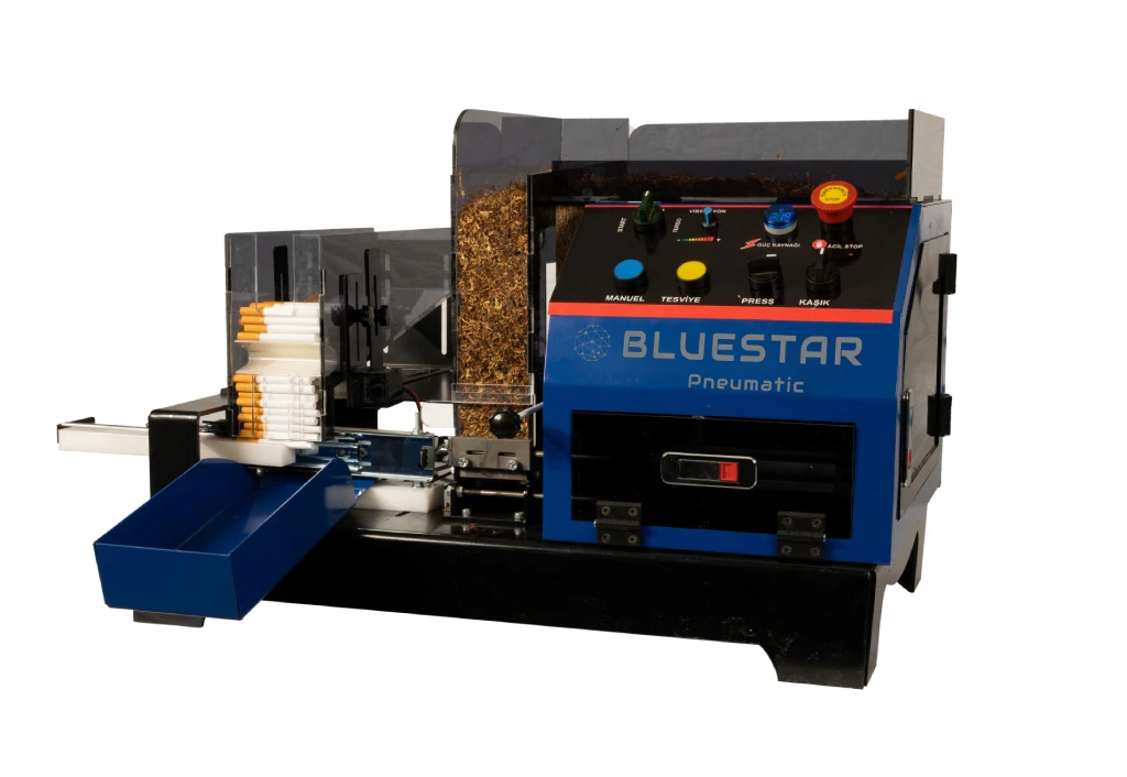 BUFFALO Full-Automatic Pneumatic Cigarette Rolling Machine 3600  Cigarettes/Hour Piston Filling 0.1-0.5g Accuracy Easy Operate