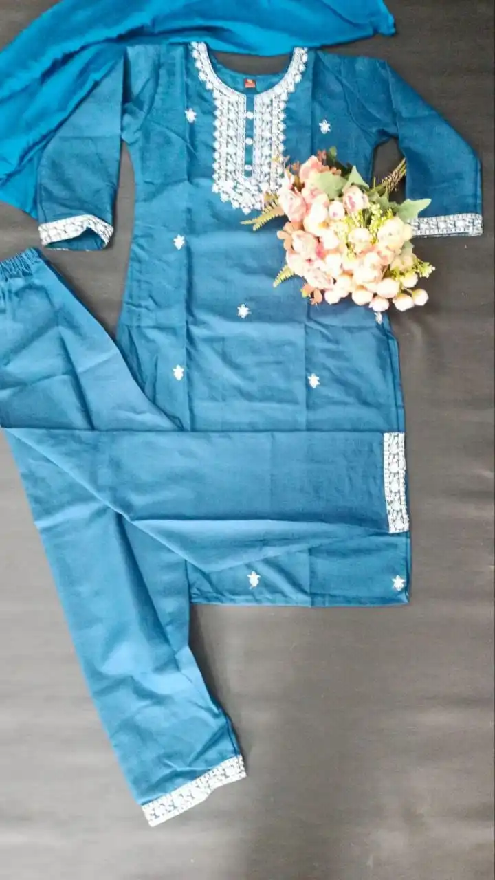 Pakistani Latest Salwar Kameez Women Adults India & Pakistan Indian Dress Salwar Kameez Embroidered Girls and Women