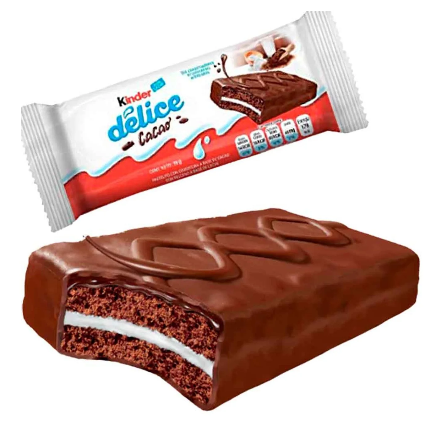 Ferrero Kinder Delice Cacao,10er Pack (10 X 42g) - Buy Kinder Delice ...