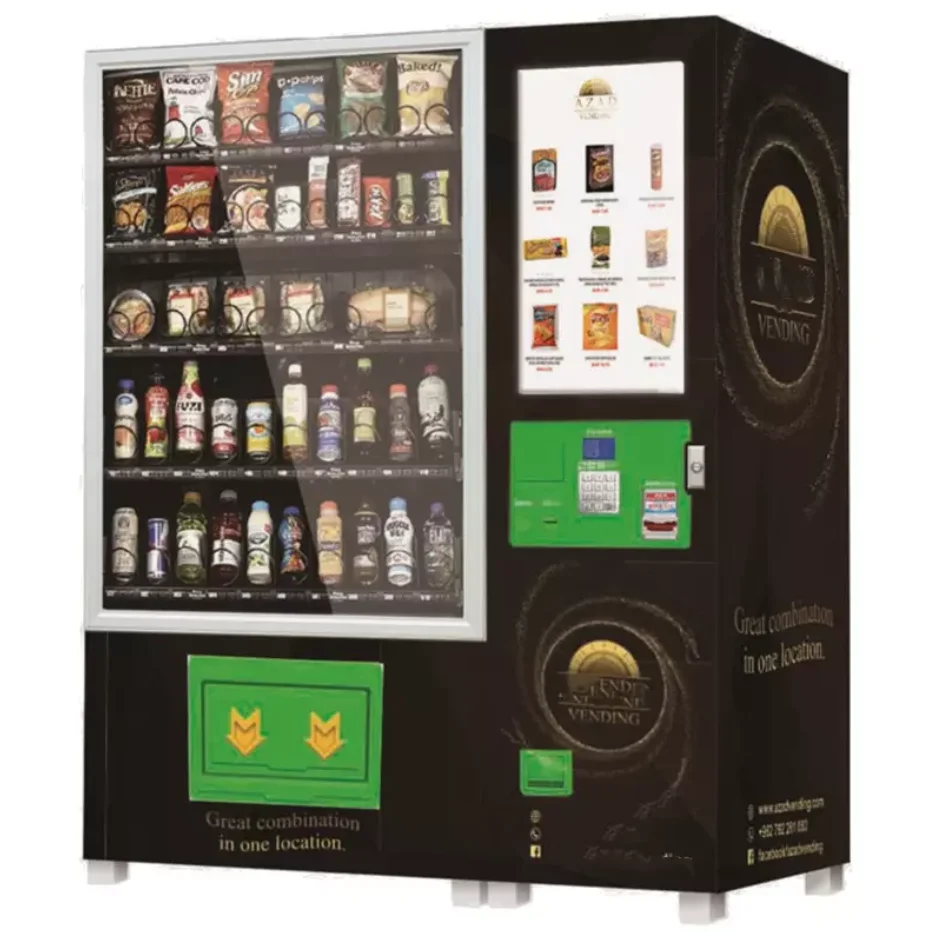 Vending Machine Small Business Machine Ideas Slim Cashless Vending Machine With Qr Code For