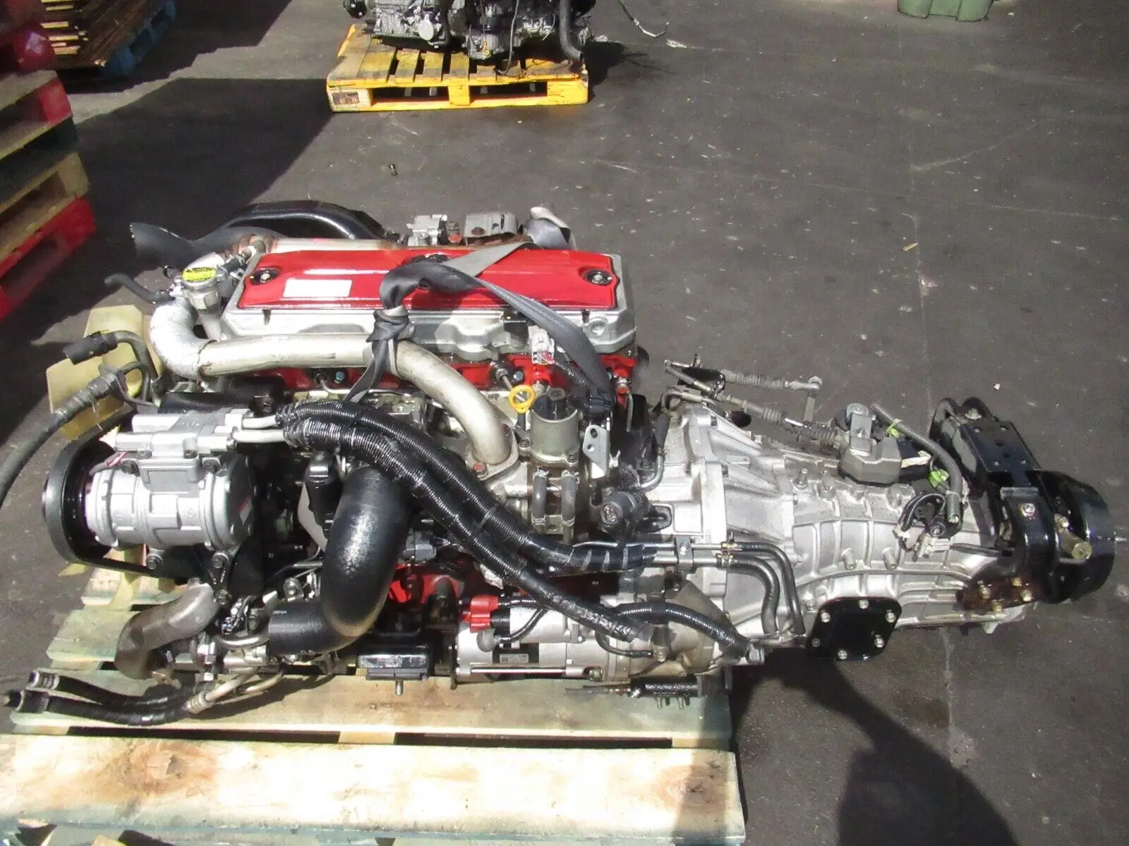 HINO DUTRO NO4C 4.0L TURBO DIESEL ENGINE MANUAL TRANSMISSION TOYOTAS DYNA MOTOR