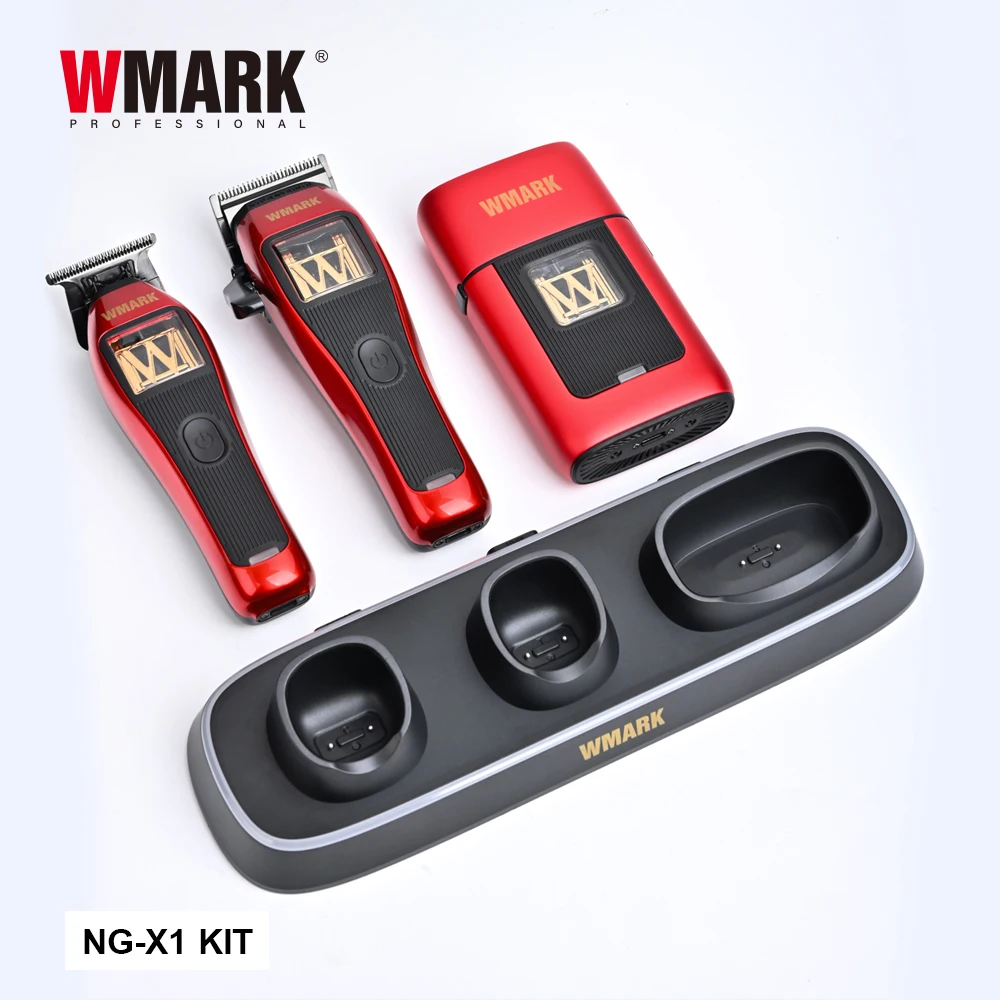 WMARK NG-X1 KIT Max 10000RPM Vector Motor 3 in 1 Barber Kit WMARK NG-X1 KIT Max 10000RPM Vector Motor 3 in 1 Barber Kit