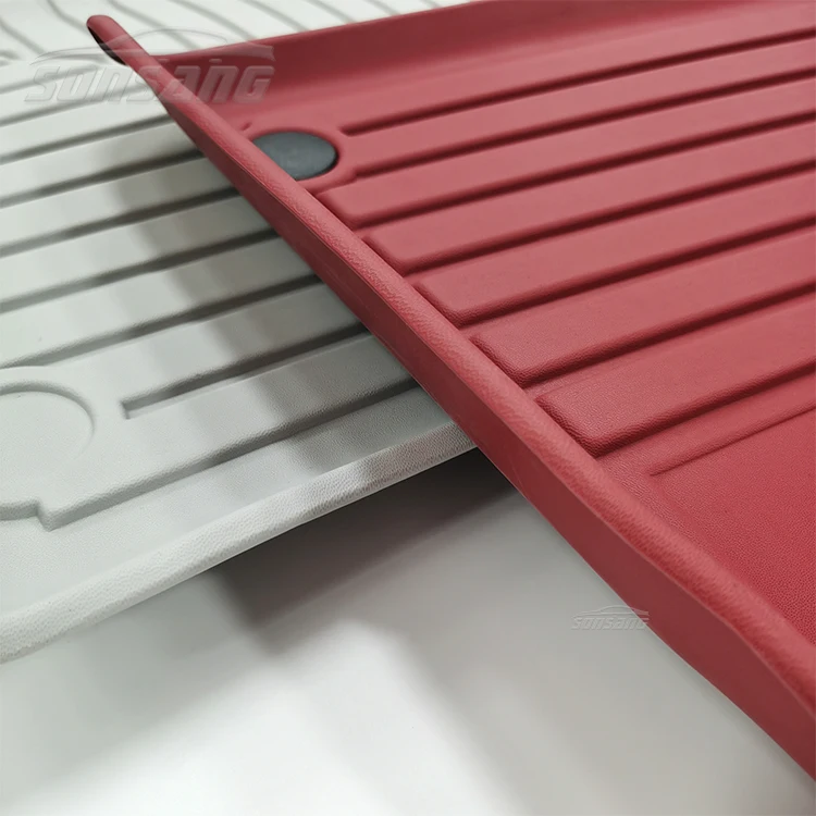 2025 резиновый автомобильный коврик SONSANG по лучшей цене разноцветный мощный горячий прессованный 5D