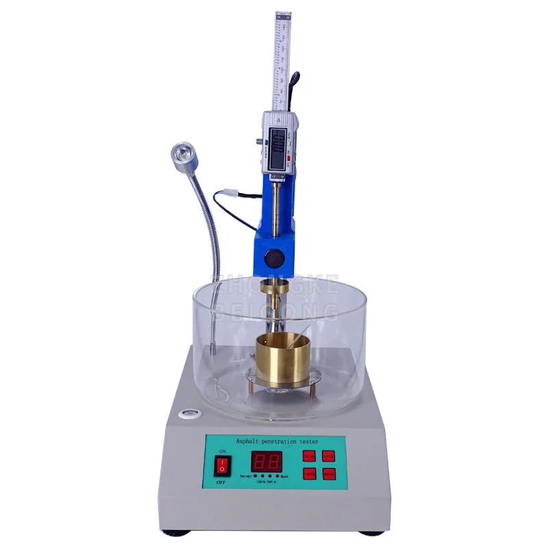 Digital Bitumen Needle Penetration Test Apparatus Asphalt Penetrometer