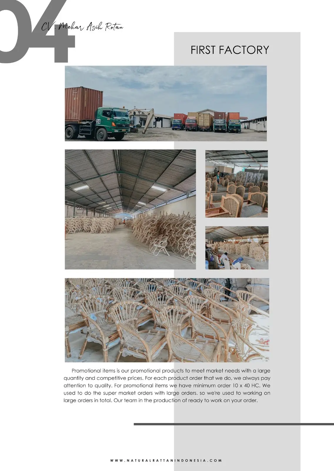 Direct Factory Rattan Furniture Indonesia Rattan Armchair For Living