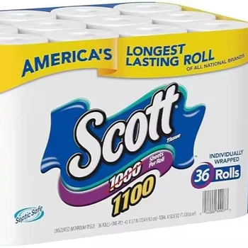 Scott Bath Tissue,1,100 Sheets Per Roll,36 Count - Buy Charmin Toilet Paper Charmin Ultra Soft ...