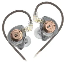 KZ EDX PRO X Dynamic Drive Earphone HIFI Bass In Ear Monitor Earbud Sport Music Cancelling Updated EDX PRO Headset