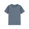 Estilo básico de puro algodón [azul neblina]