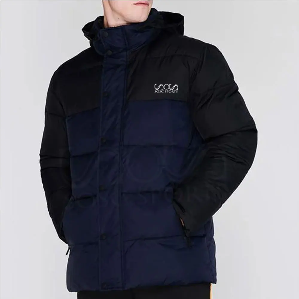Oem Custom Color Puffer Jacket Men Slim Fit Plain Blank New Design Puffer Down Jacket For Men's
