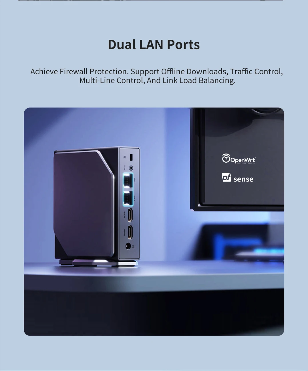 Qunshi S1 N150 Mini PC - Windows 11 Pro, 8GB RAM, 128GB SSD
