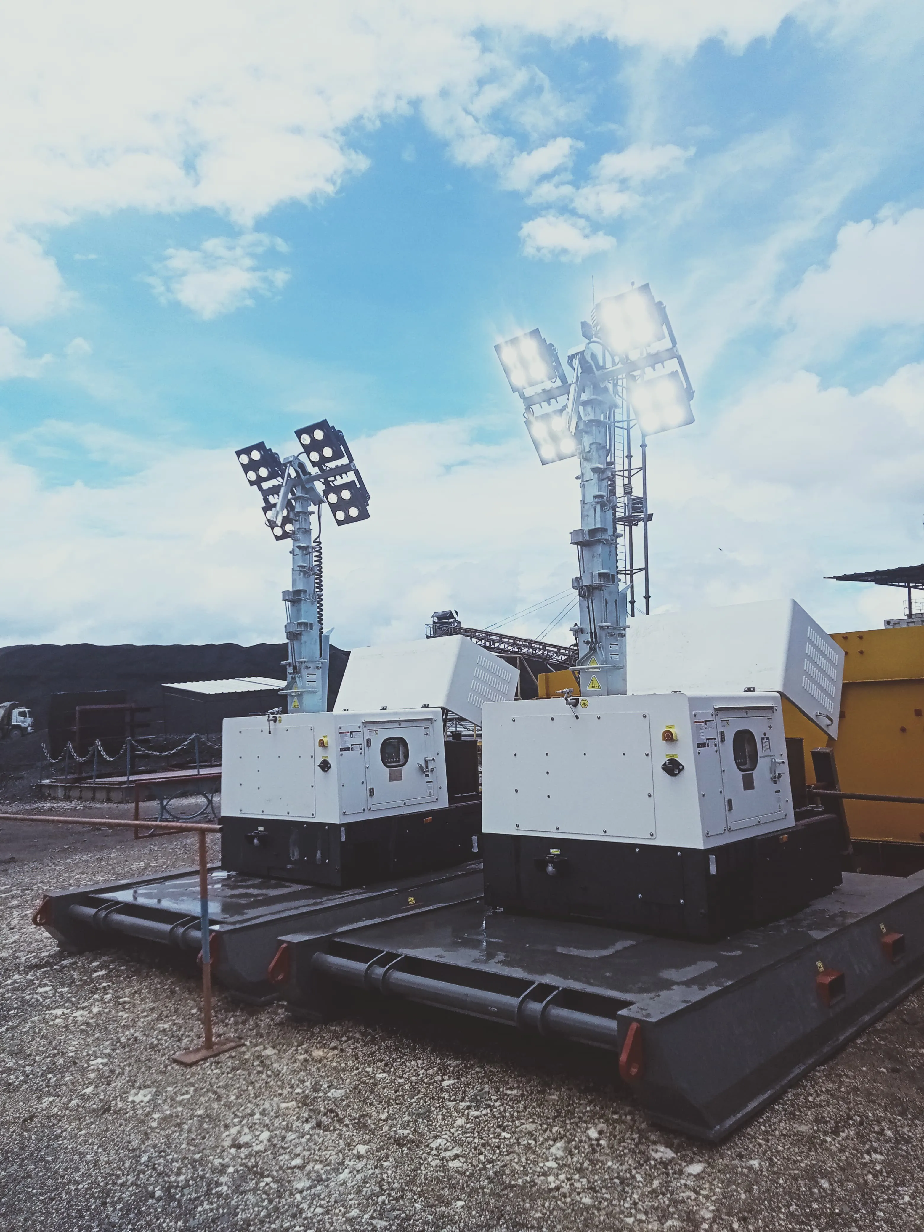 Real Mining Site Field Operation of MPMC Hybrid Light Tower