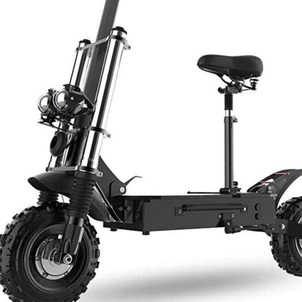 New Quality 6000w Dual Motor 38ah Electric Scooter For Adult 11inch Off