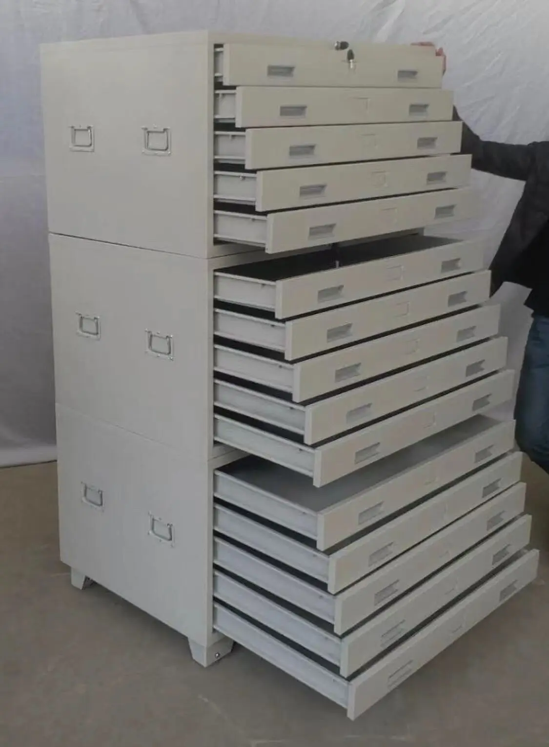 Шкаф A0 и A1 для бумажных карт плоский шкаф хранения рисования с подставкой