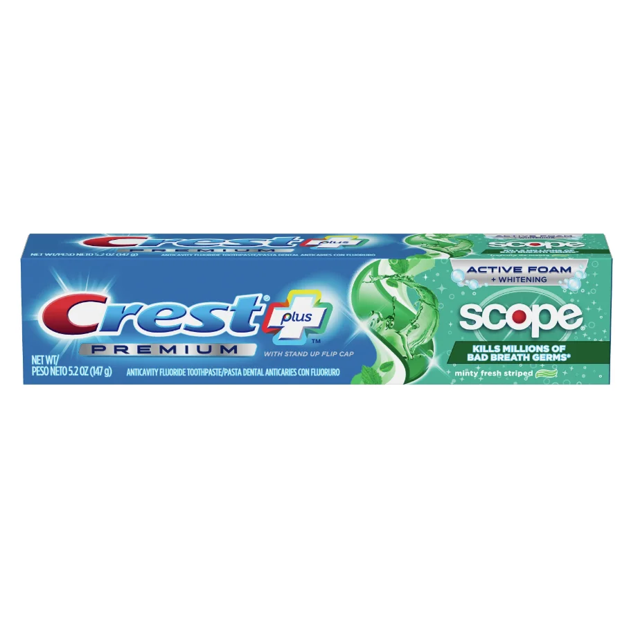 Crests + Scope Complete Whitening Toothpaste,Minty Fresh Buy Crest
