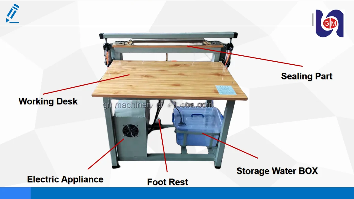 Tissue Paper Pedal Type Water-cooled Sealing Machine supplier