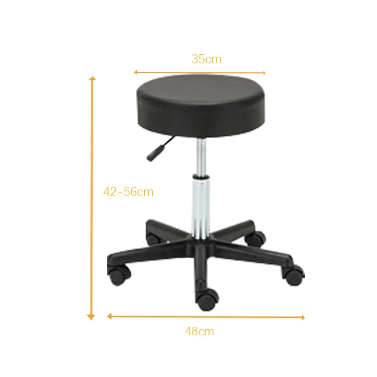 Factory Height Adjustable L Work Lab Stool Stainless Steel Lab Stool ...