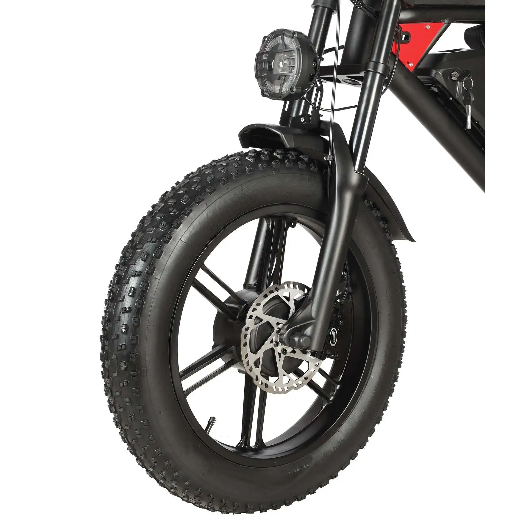 Nexusrider ThunderStrike Dual Motor Super Power Ebike Black Red 2000W 48V 22.4Ah