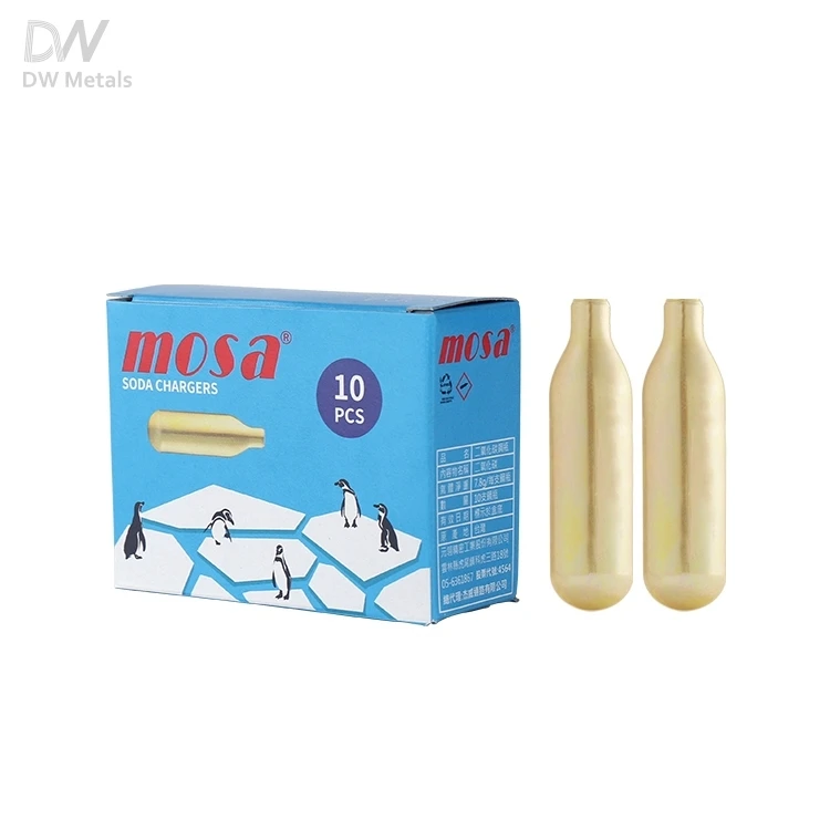 8g Gas Cartridge for Soda Machine Airsoft Gun Shooting Charger Gas Bottle Mosa