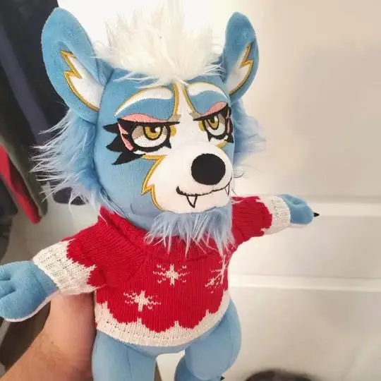 Gaopeng Custom Design Origin Factory Peluches Animal Plush Werewolf Plush Toy Vivid Lifelike Stuffed Animal Toy