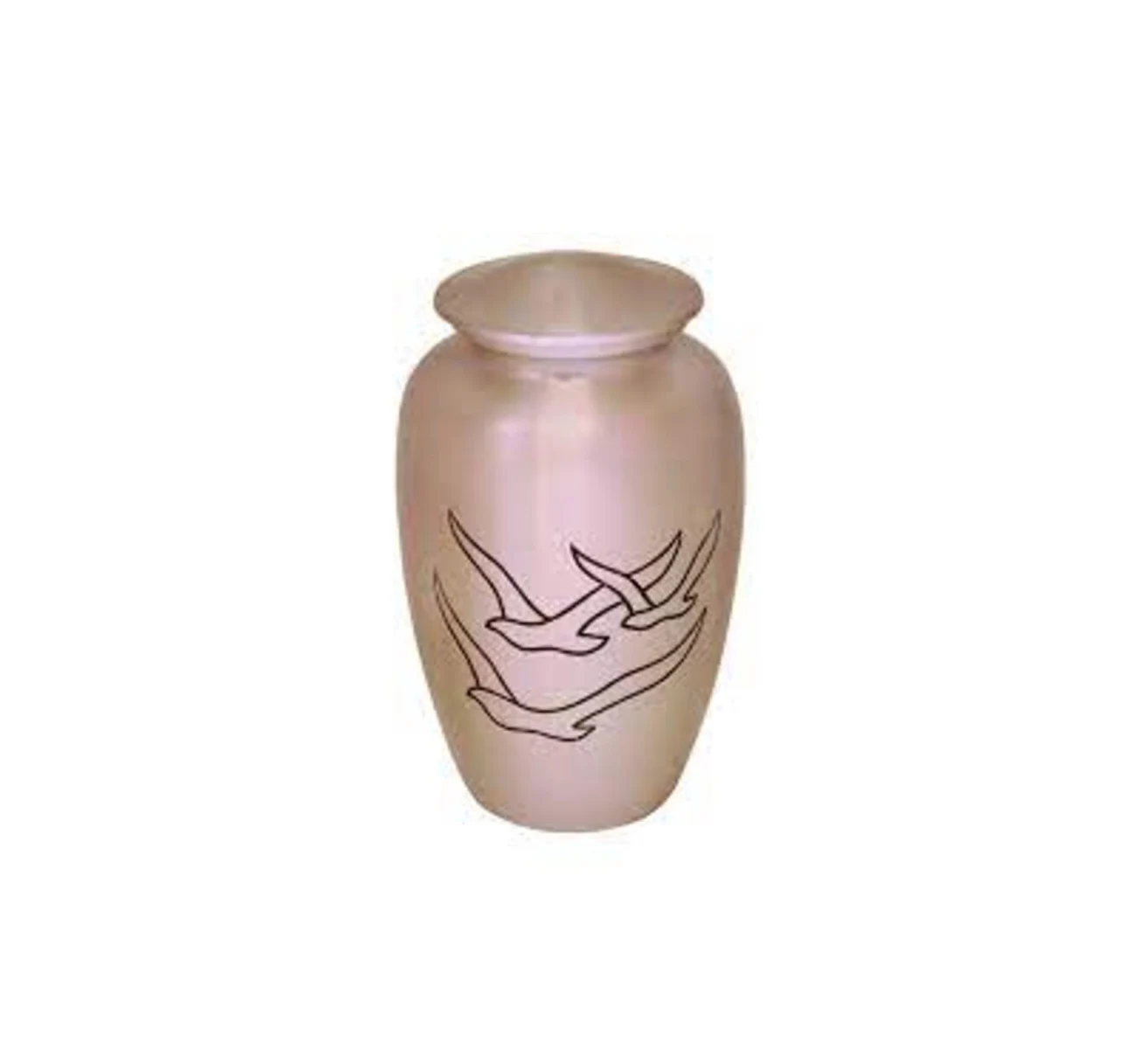 Modern Design Metal Cremation Urn Adult Urns For Human Ashes Cremation ...