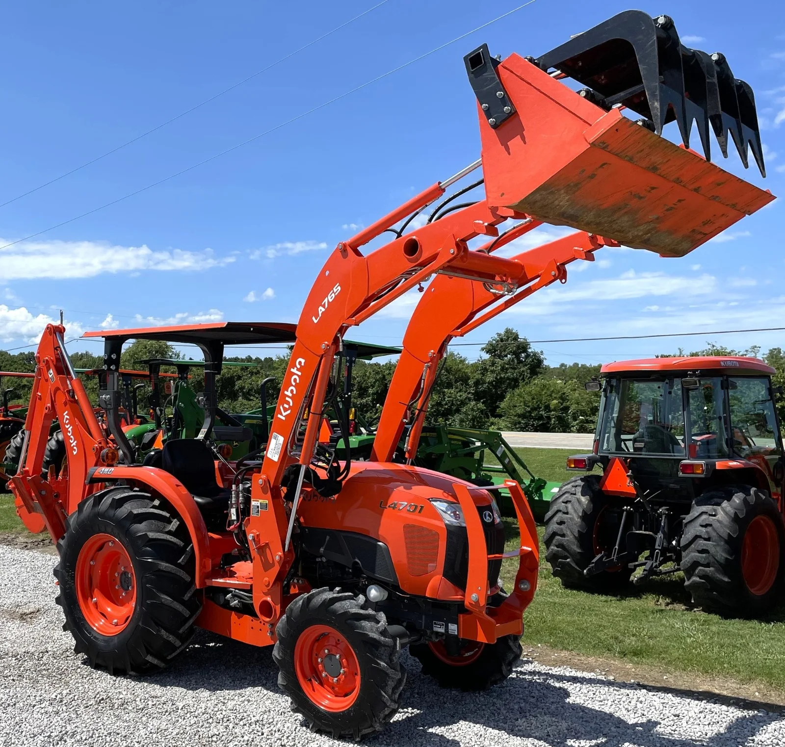 High Efficiency Excellent Condition Second Hand Machinery Kubota L4701 ...