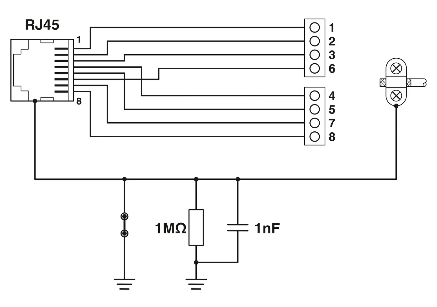 2901646 FL-PP-RJ45/RJ45 Phoenix контактная