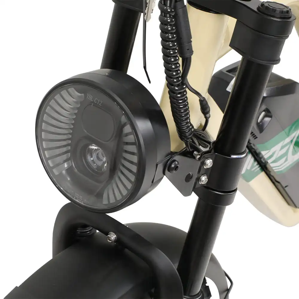 Onesport W66 Moto-Style E-Bike Steel body frame Multifunctional LCD screen 7-speed transmission Shock-absorbing front fork